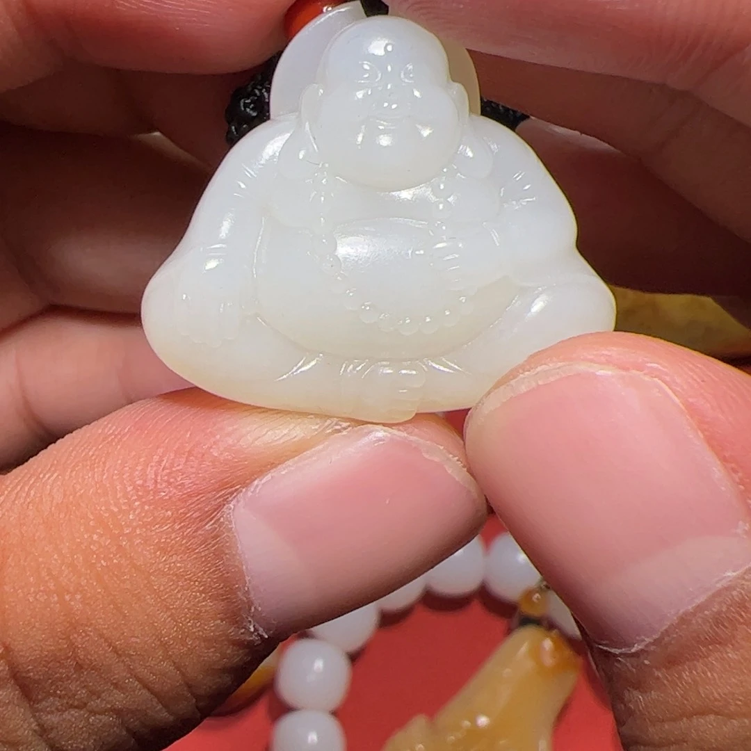 和田玉未镶嵌吊坠(不含链)