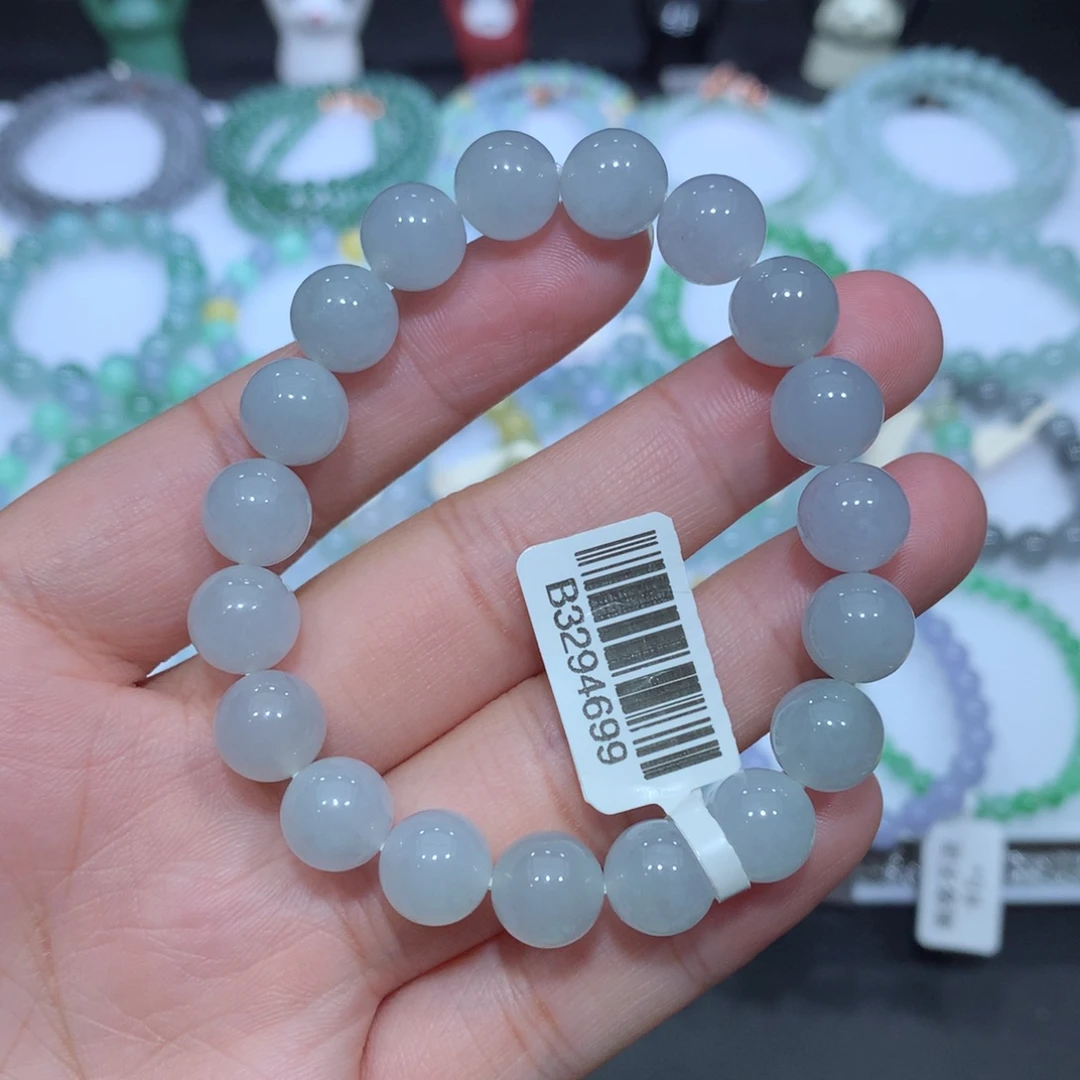 翡翠未镶嵌手串天然