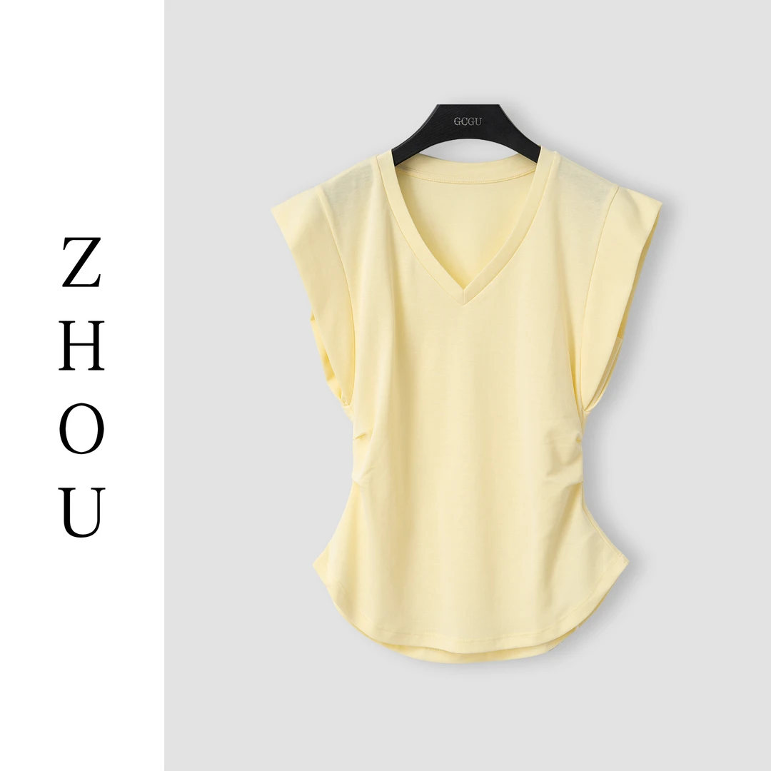 （周哥甄选）黄色上衣-23983