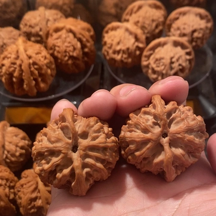 文玩核桃把件全品苹果40