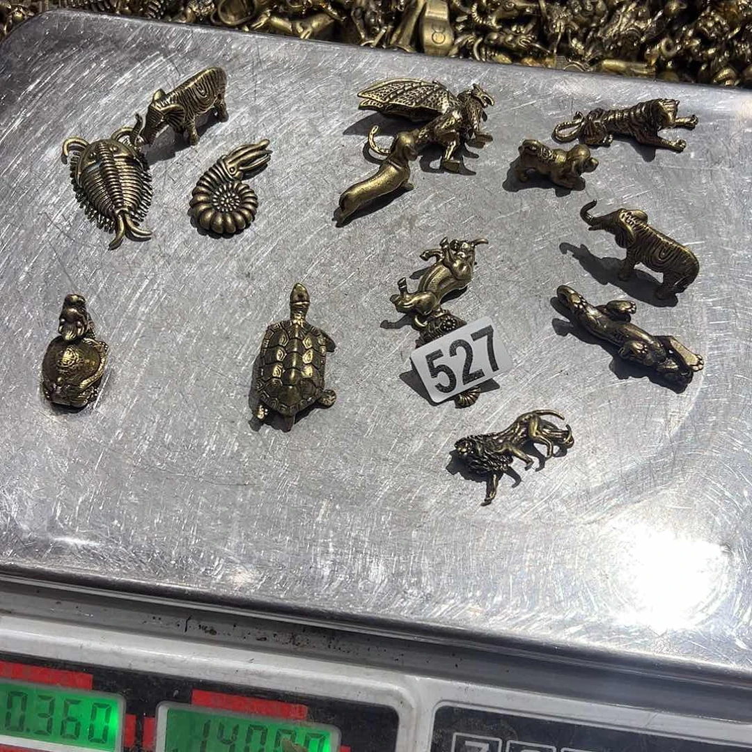 外*微瑕疵黄铜摆件工艺品