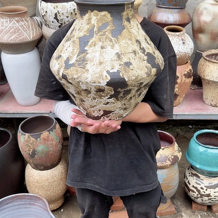 紫砂花盆高度30口径15