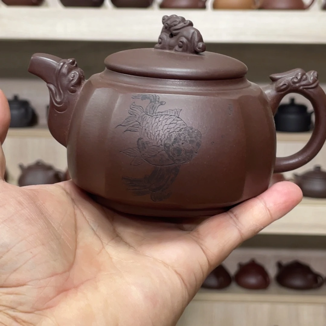茶壶紫砂紫砂茶具300cc