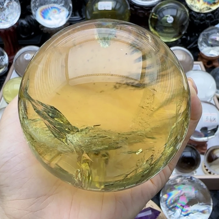 水晶未镶嵌珠宝半成品D27（8.2公分