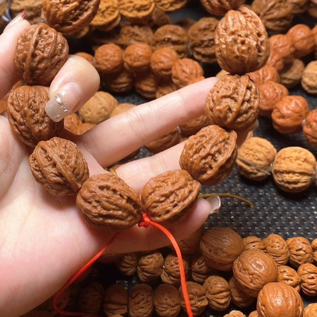 文玩核桃手串蚂蚁沟手持
