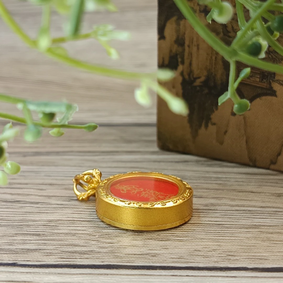 合金亚克力吊坠 【晟伊】转Y符符吊坠+名+农历日期+地址