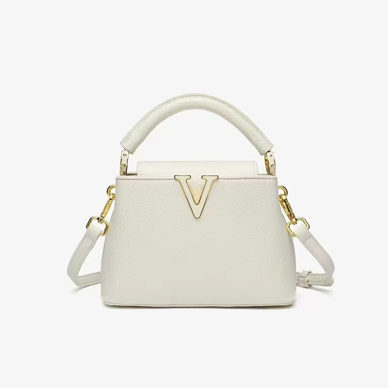 【1048】2025年奢品包单肩斜挎凯莉包时尚潮流女士百搭气质肩包014