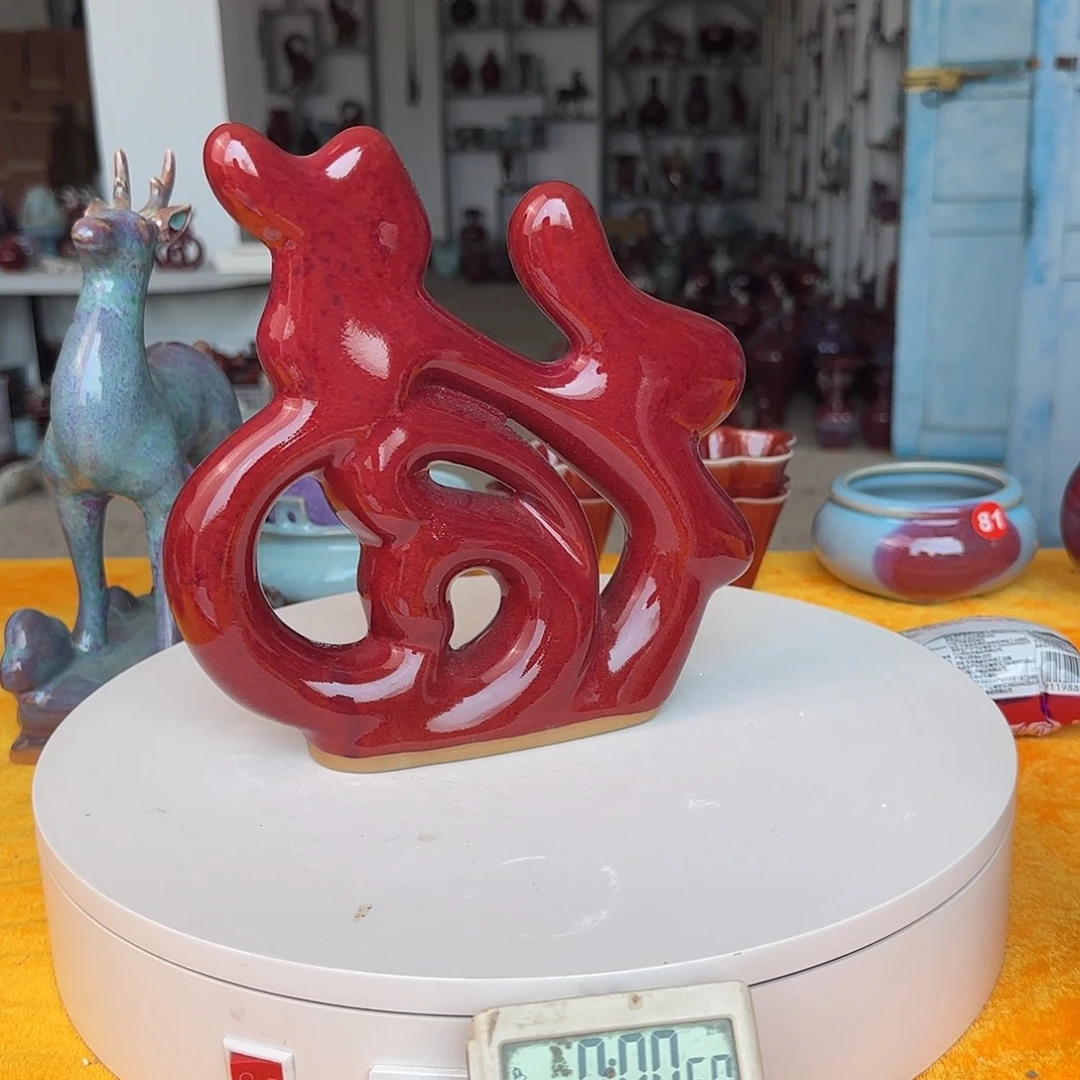 用***8摆件郑家钧窑摆件