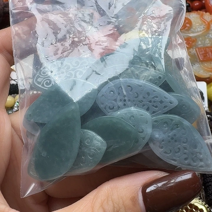 翡翠未镶嵌项链翡翠