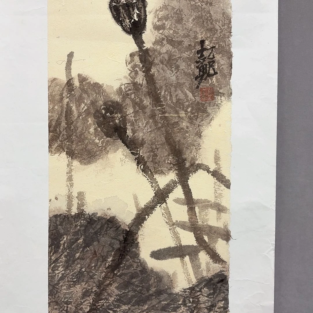国画亲笔手绘放心去藏