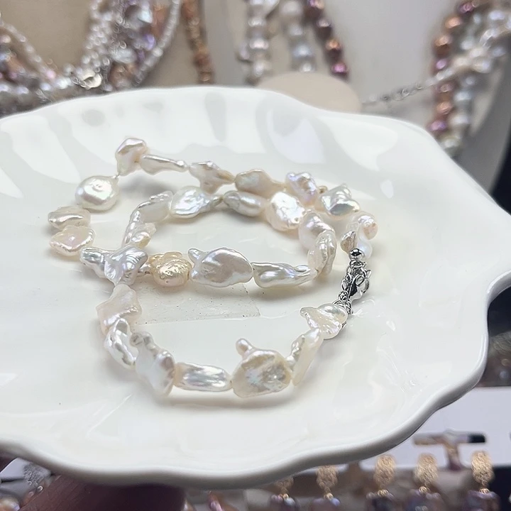 淡水珍珠项链未镶嵌【纯恬】