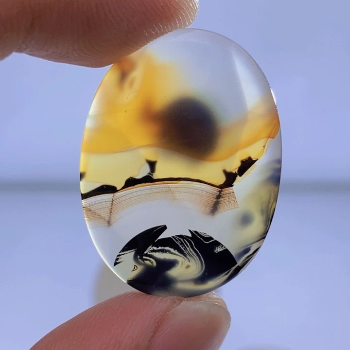 玛瑙/玉髓吊坠(不含链)未镶嵌76