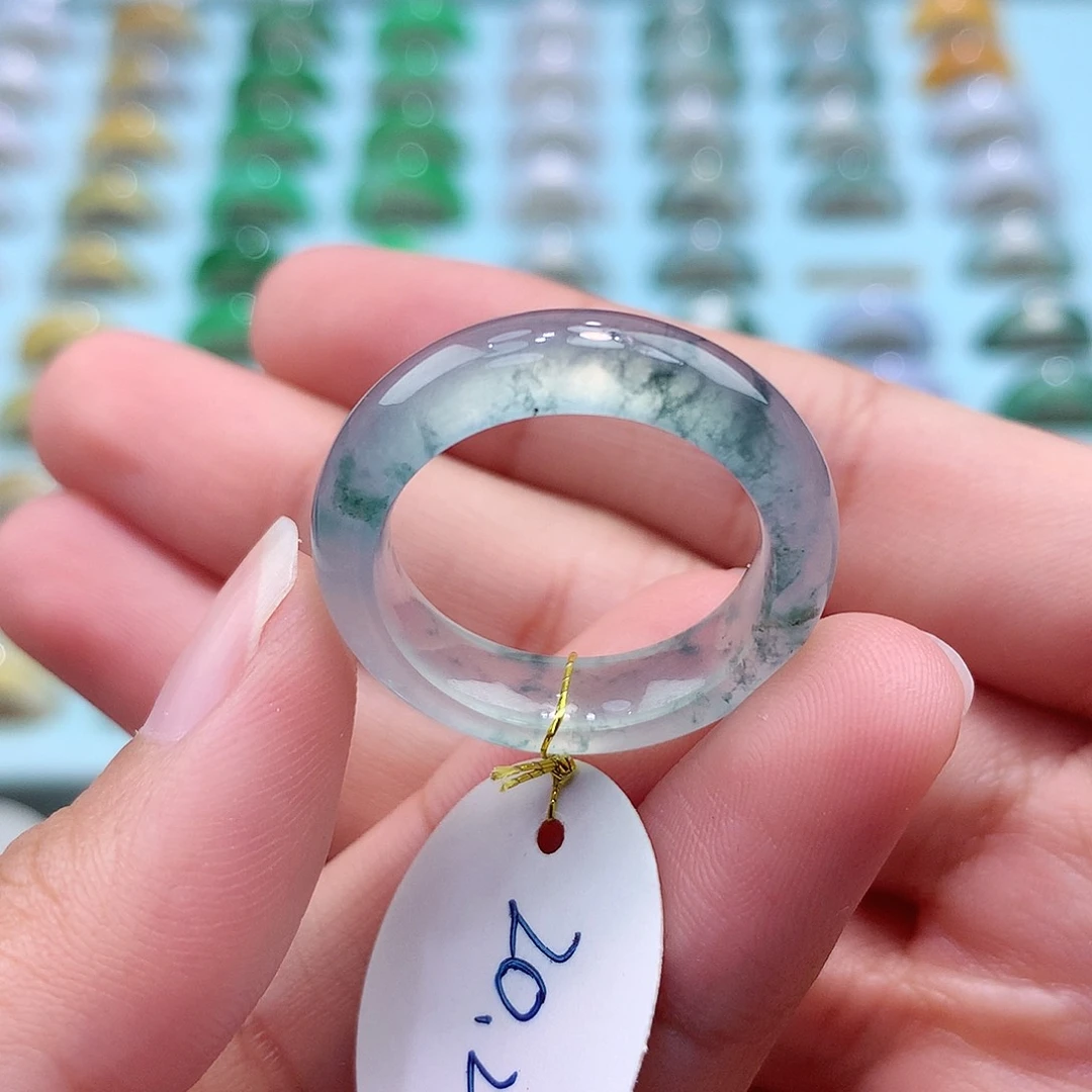 未镶嵌戒指翡翠2021圈