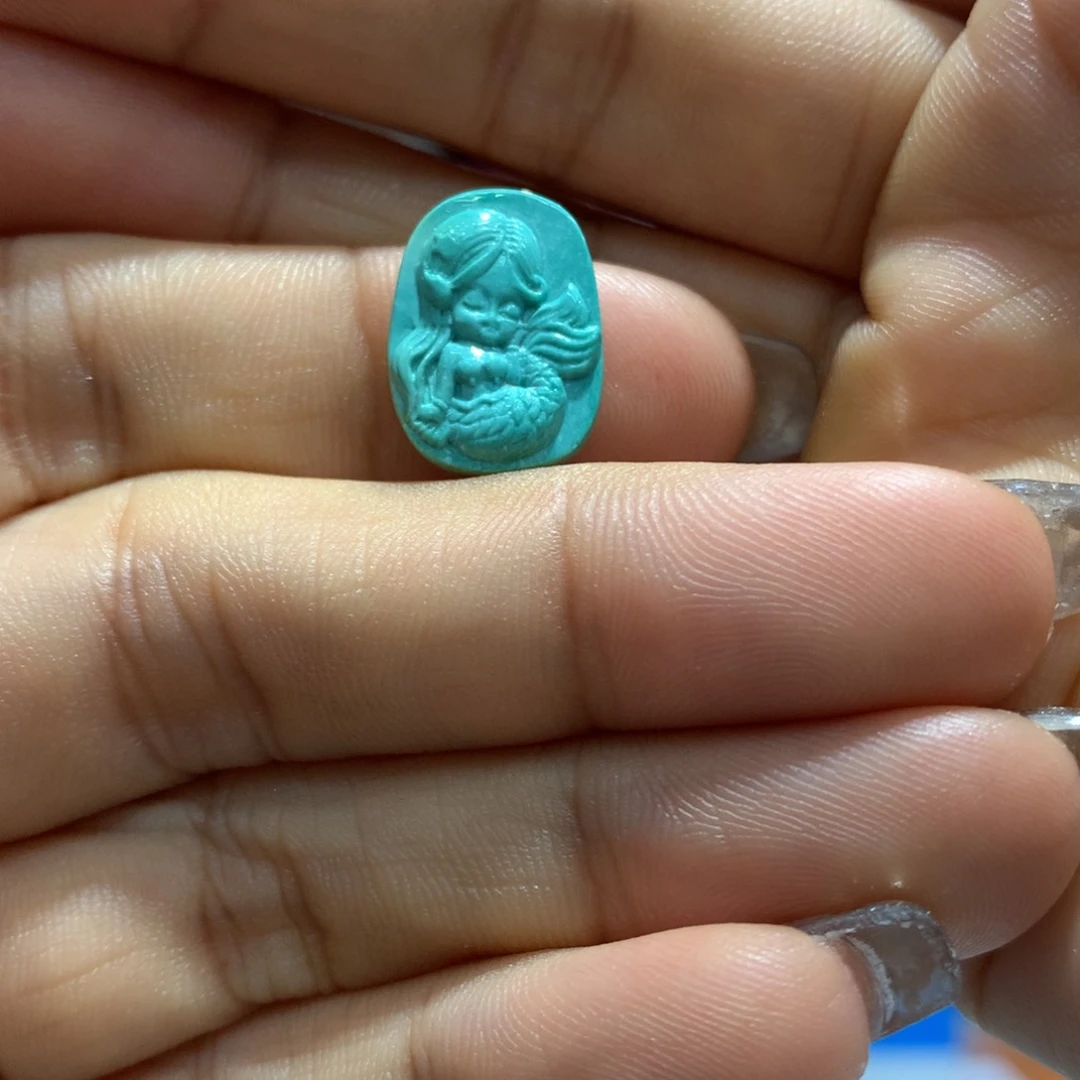 绿松石配饰未镶嵌