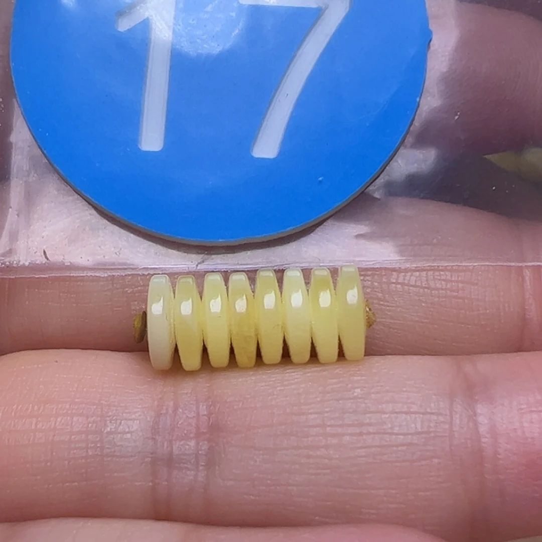 蜜蜡未镶嵌珠宝奇石7m m