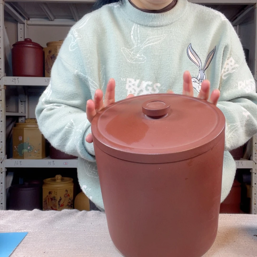 紫砂茶叶罐今天晚上