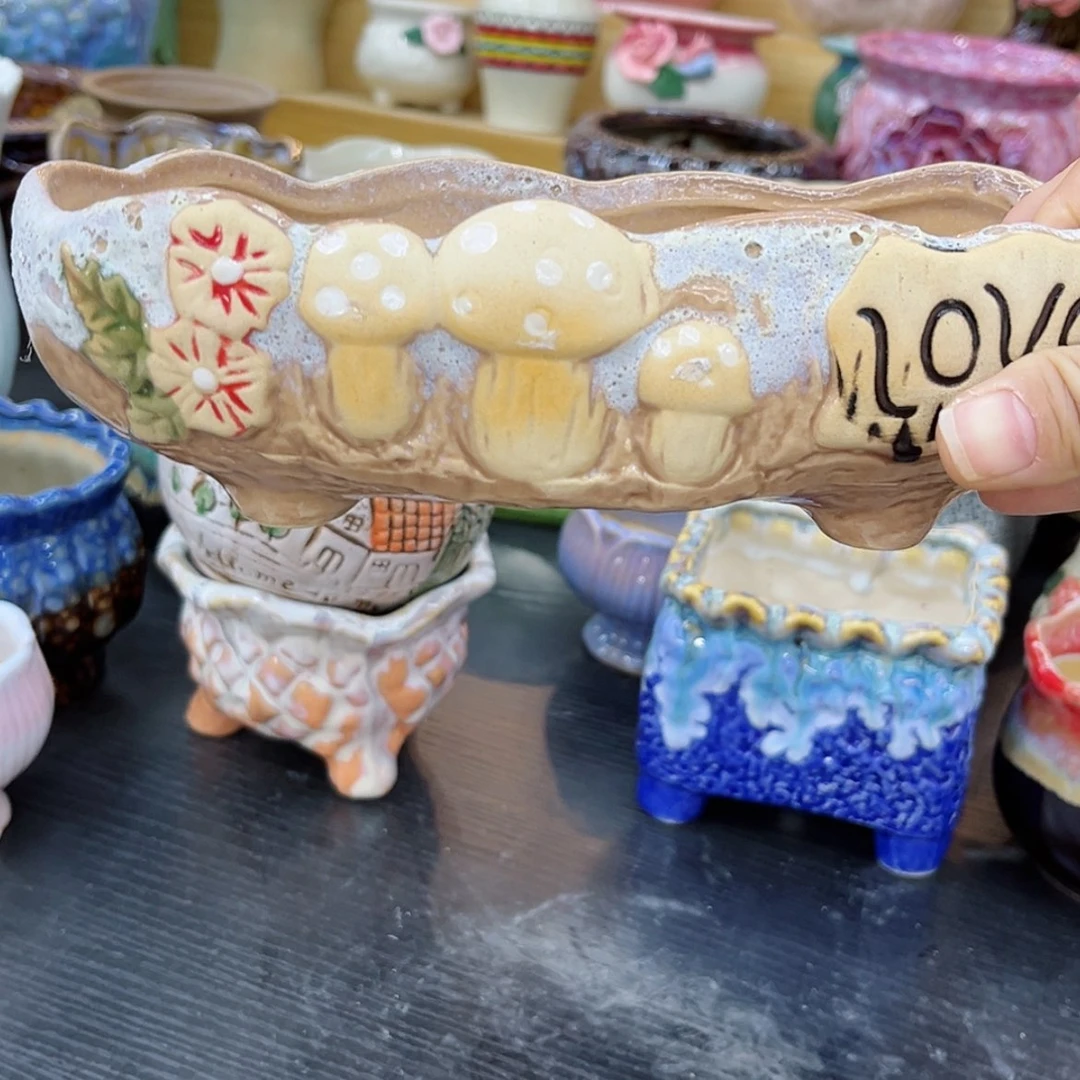 【闪购商品】陶瓷花盆