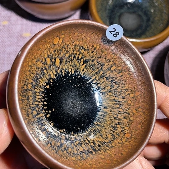 茶盏牧**心卢学斌龙窑柴烧钵钵器型8.3口径