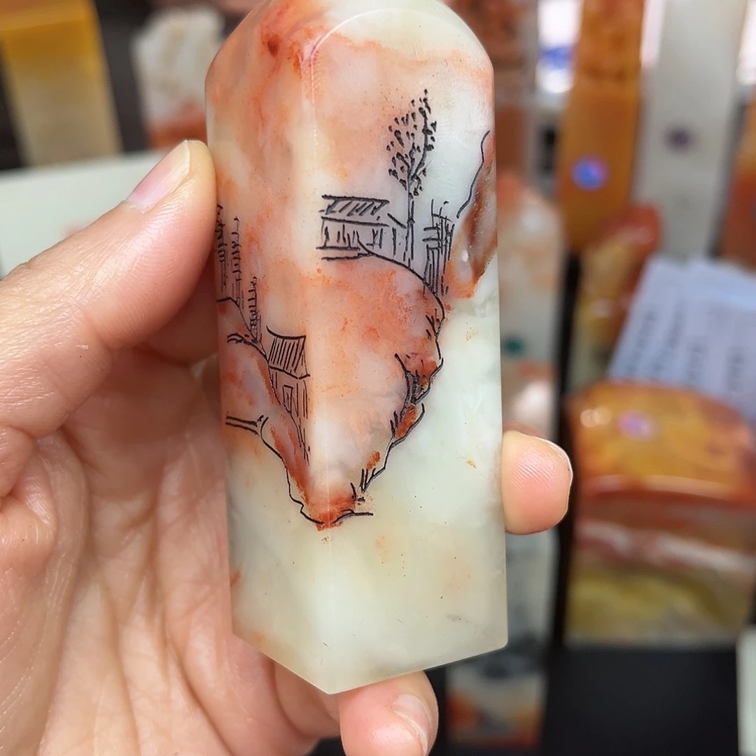 昌化石印石旧**雁这种天气还穿的