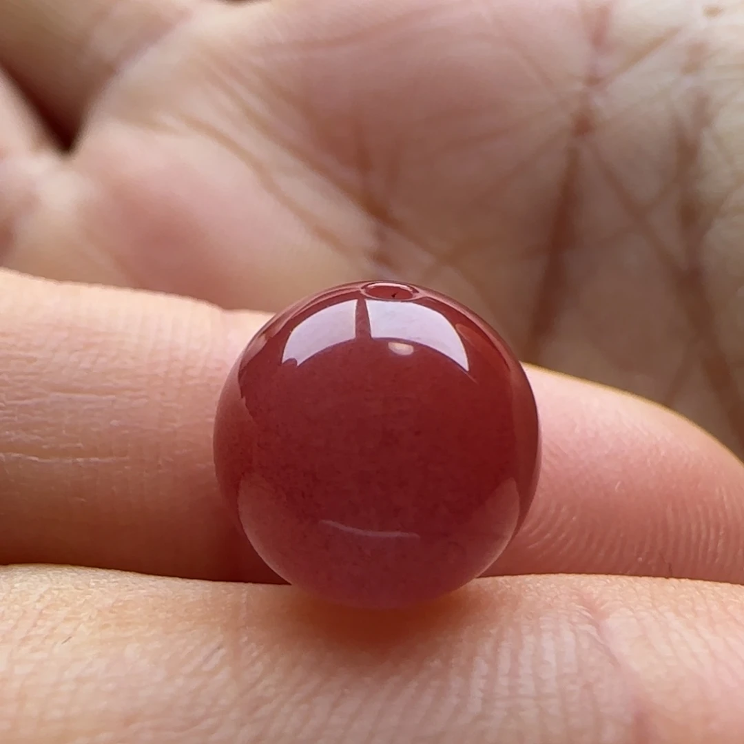 南红玛瑙未镶嵌圆珠10.8