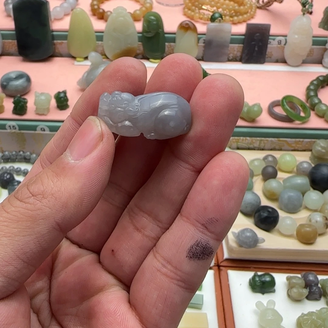 和田玉未镶嵌吊坠(不含链)