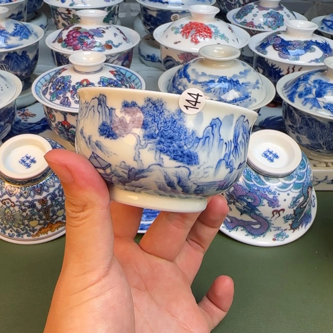 彦祖纯手绘手工茶具144