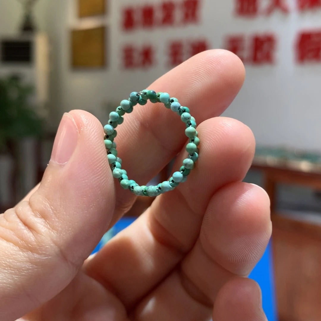 未镶嵌绿松石戒指