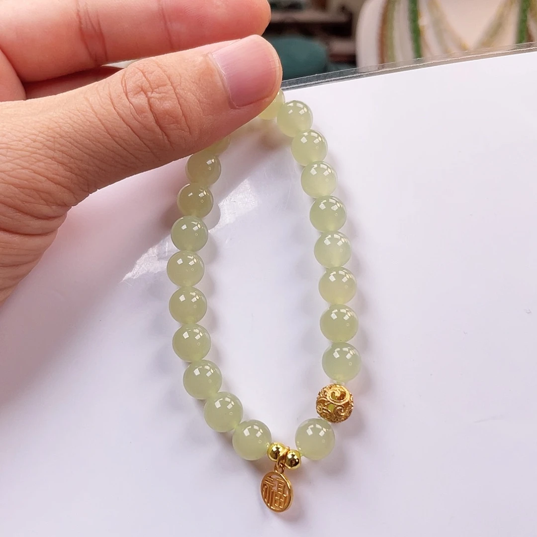 手链未镶嵌和田玉8