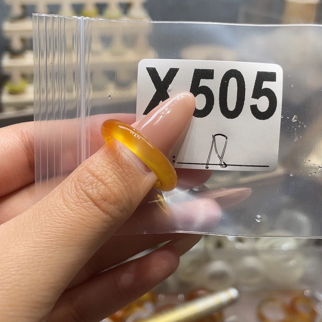 玛瑙/玉髓未镶嵌戒指505