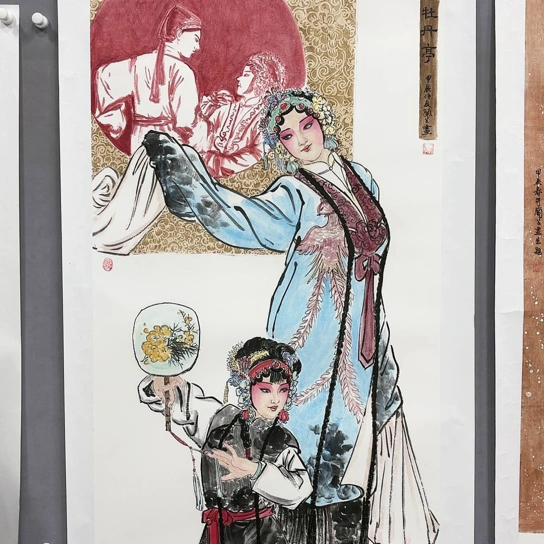 国画国画纯手绘作品请放心去藏