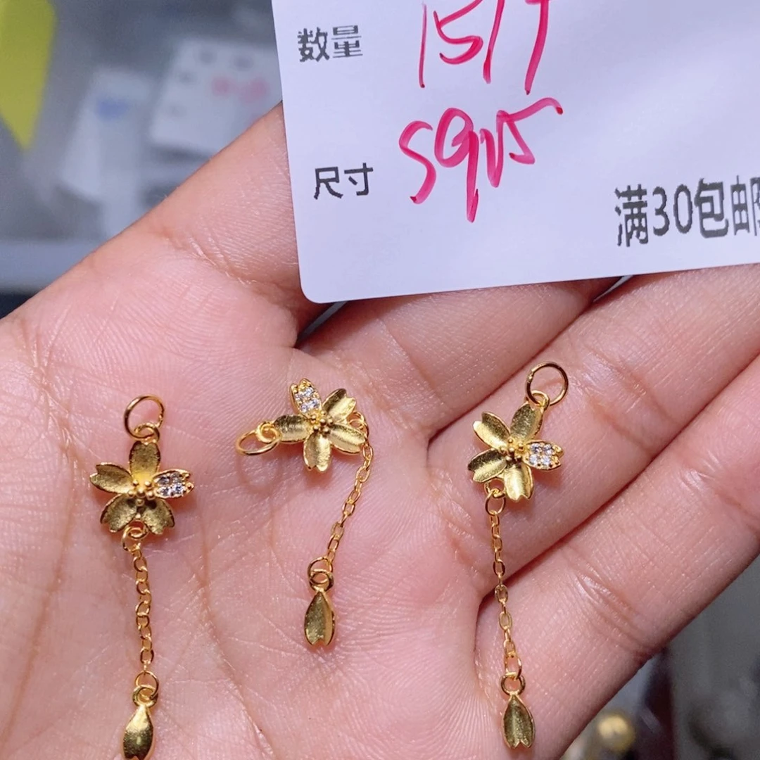 水晶颈饰银S925镶嵌W577