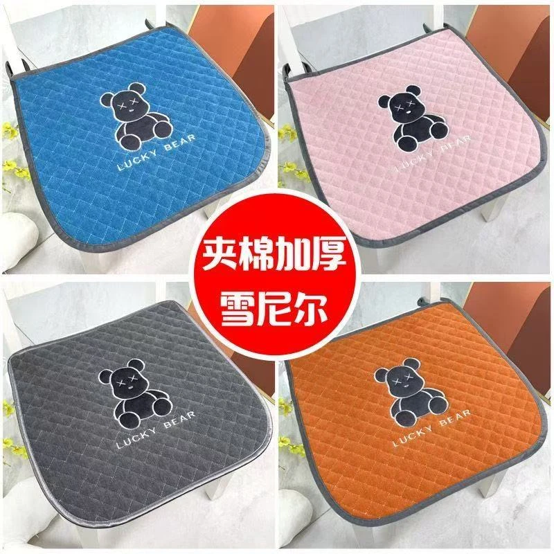 单垫加厚防滑椅子垫四季通用适用于餐厅办公室学生凳子