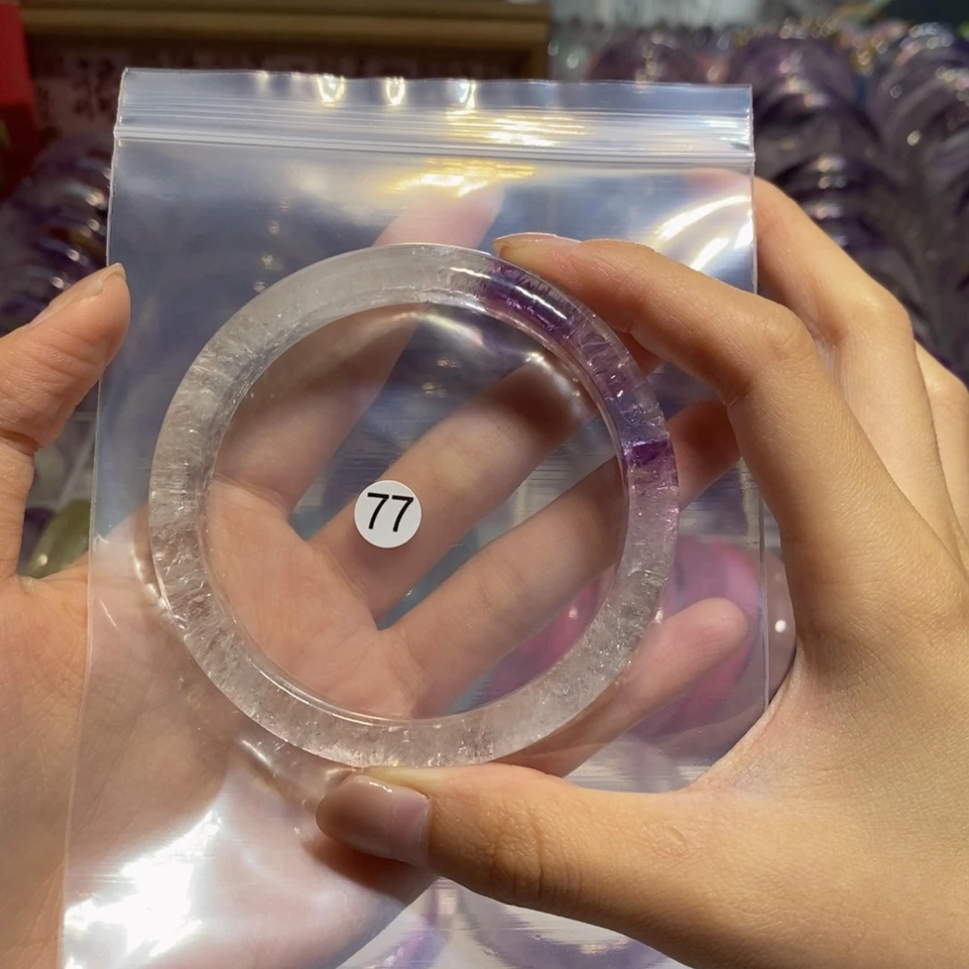 未镶嵌手镯水晶恛****然