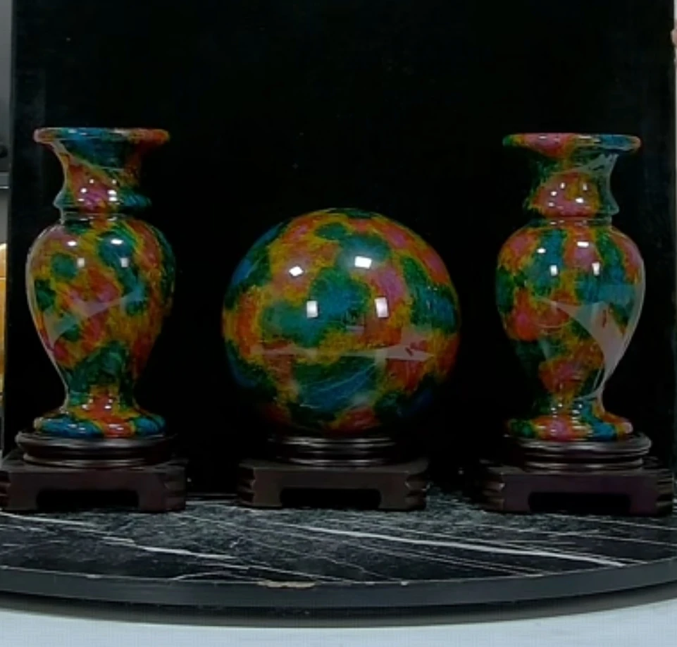 【付米链接 所见即所得】纯手工雕刻居家商务博古架中式新中式摆件.