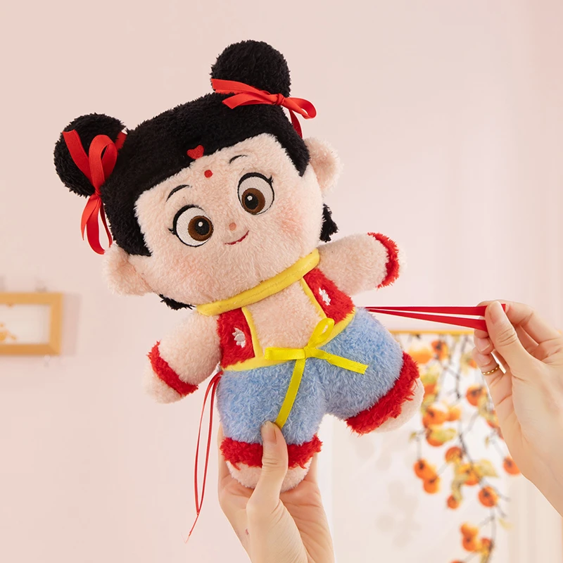 哪吒魔童闹海毛绒玩具布娃娃睡觉专用玩偶送女友儿童礼物生日礼物