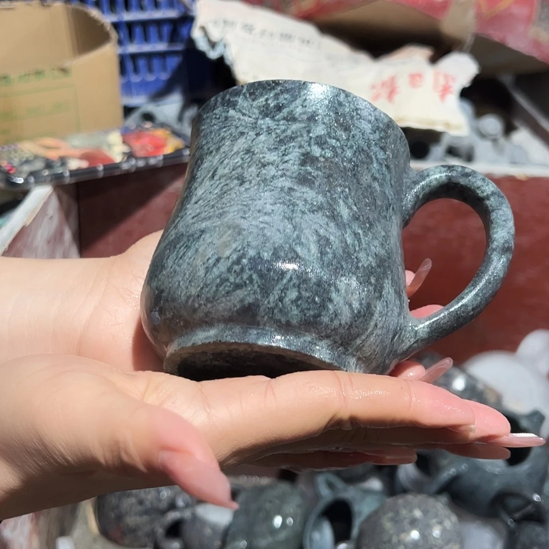 遇壶堂安山玉瑕疵壶