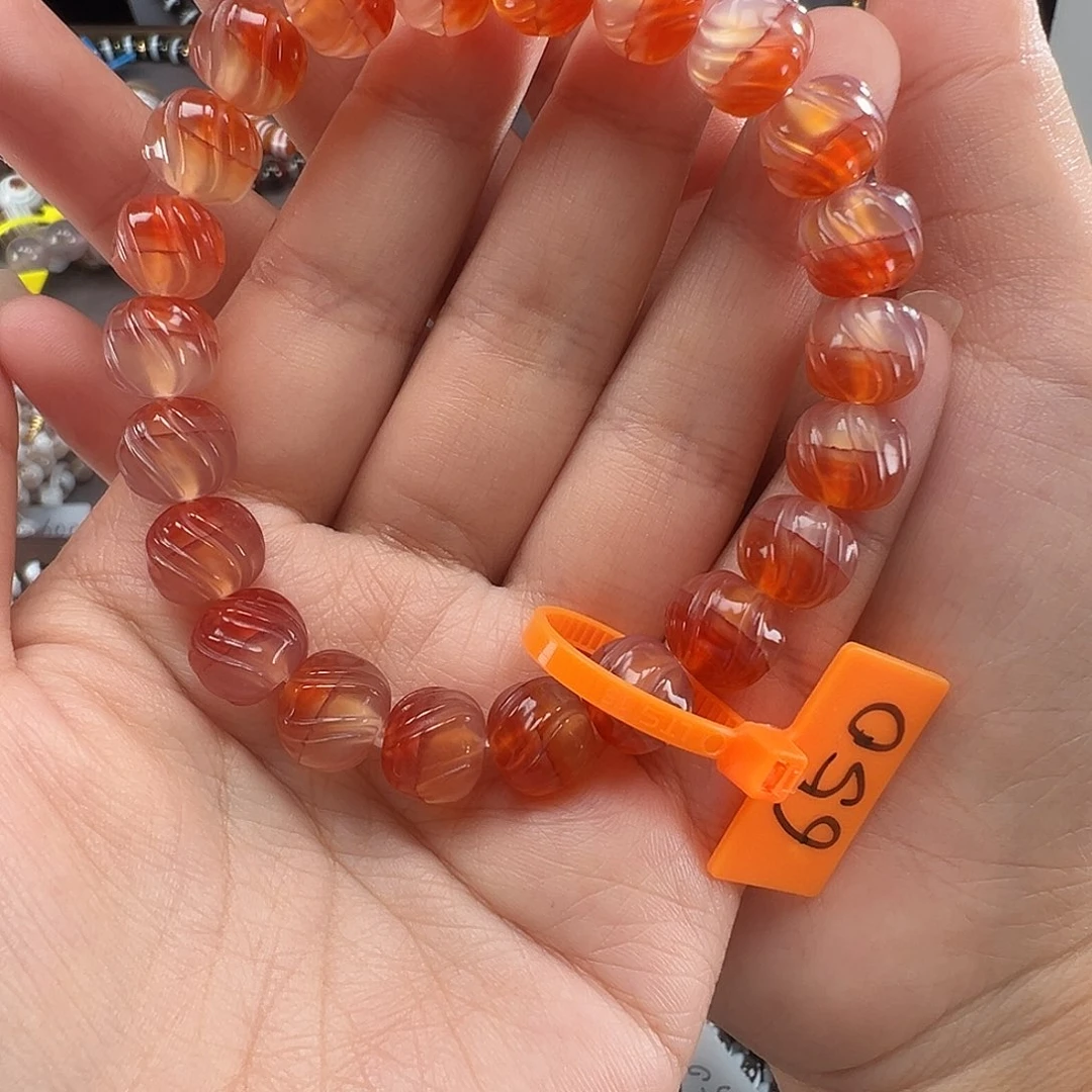 玛瑙/玉髓未镶嵌手链