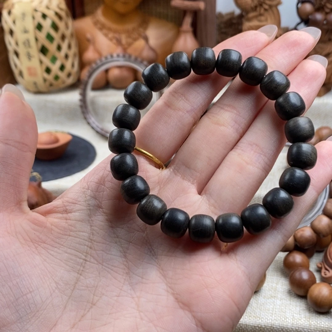 檀香木手串/手链老山檀香，阴沉9.10（瑕疵福利）