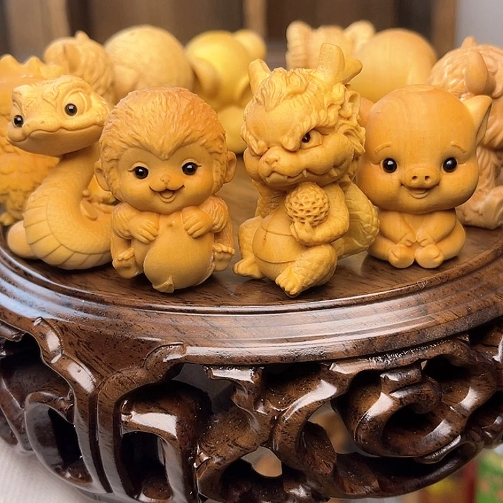 爆款十二生肖一整套十三个摆件