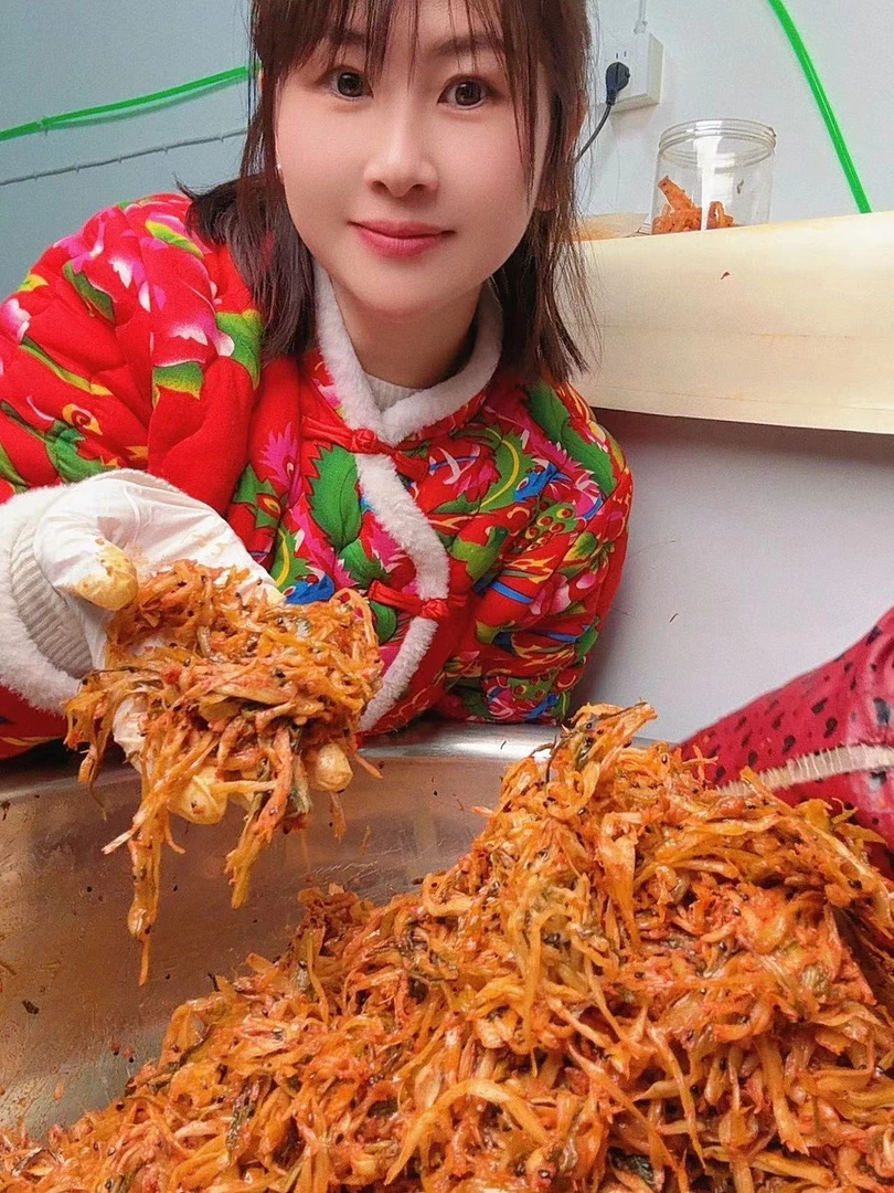安徽特产泾县香菜农家手工制作解腻小菜装1斤（买2斤更划算哦）