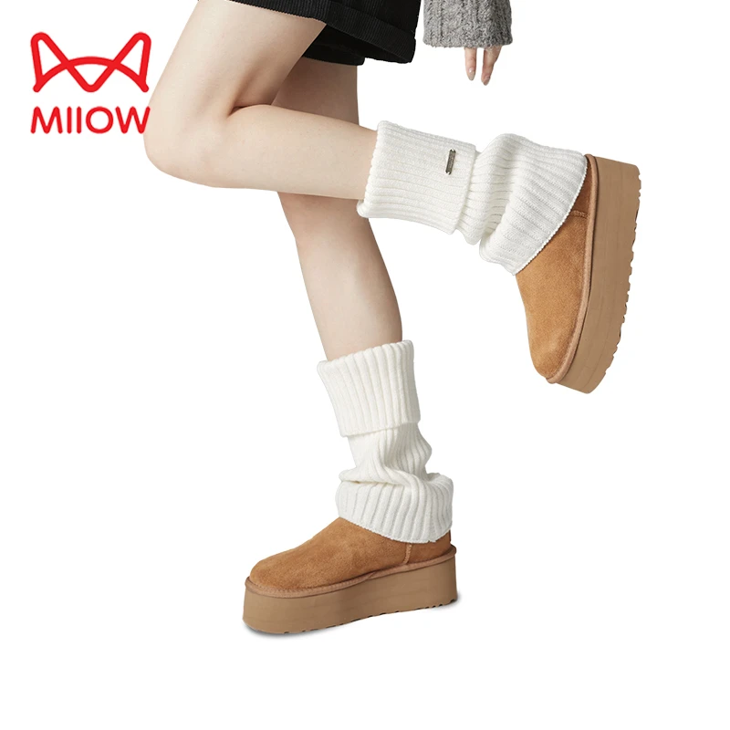 猫人腿套辣妹y2k针织堆堆袜袜套秋冬配雪地靴保暖长中筒袜套女款