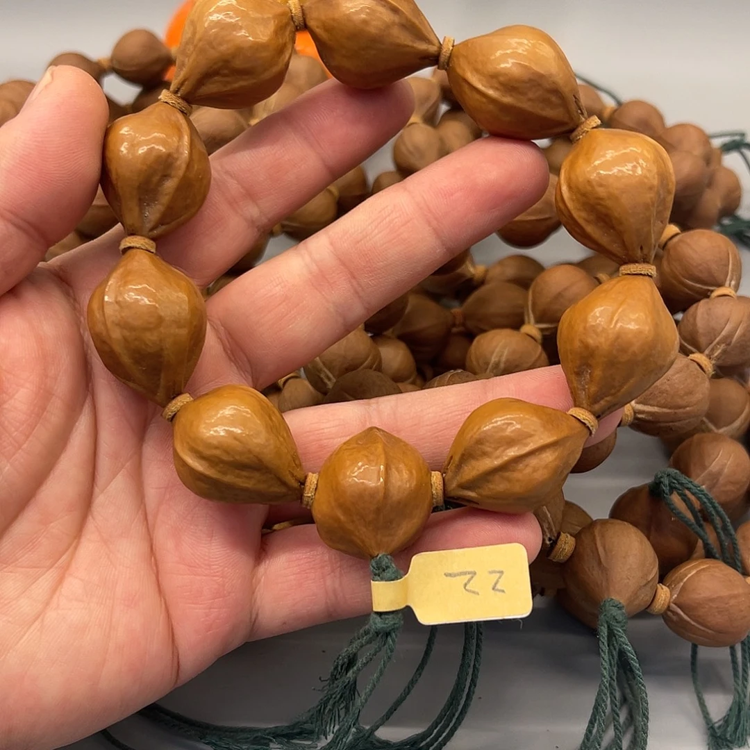 手串橄榄核22蒜头