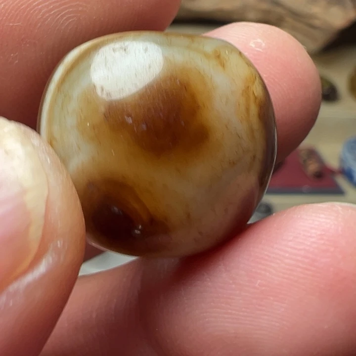 和田玉（糖玉）挂件未镶嵌用**猫