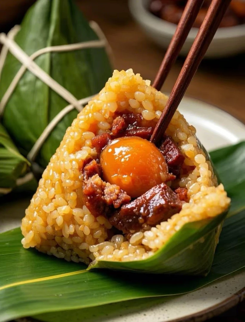 嘉兴风味粽子多种口味包含五花肉粽豆沙蜜枣粽速食