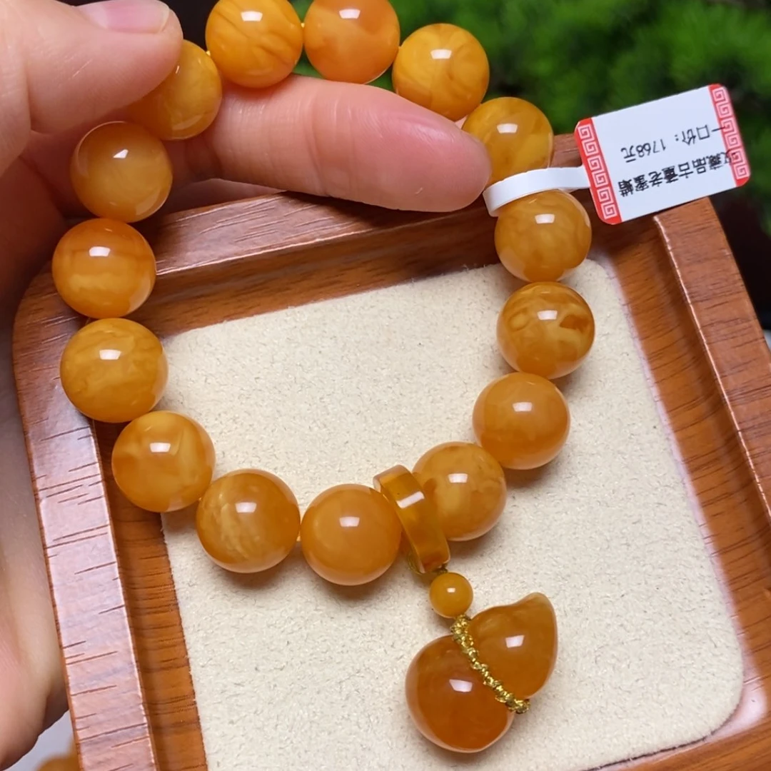 【闪购商品】未镶嵌蜜蜡手链手串