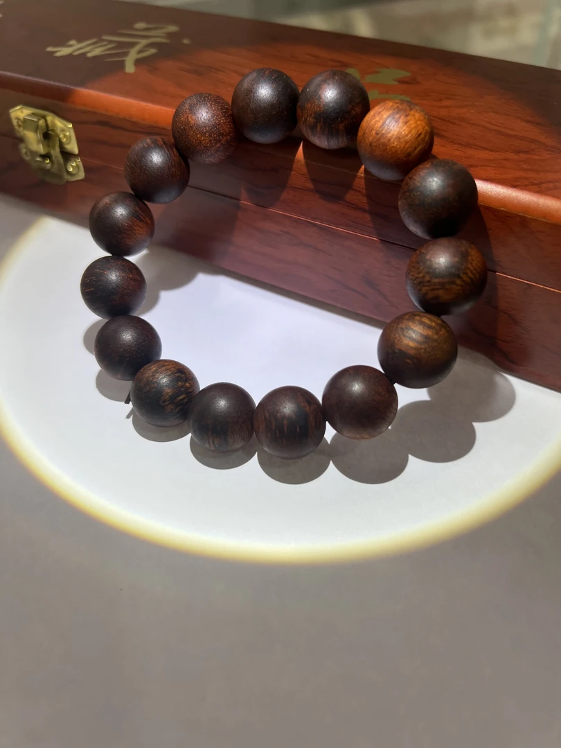 增香沉香木高品质红土精致古玩手串盘玩手把件K15【多样性发一】