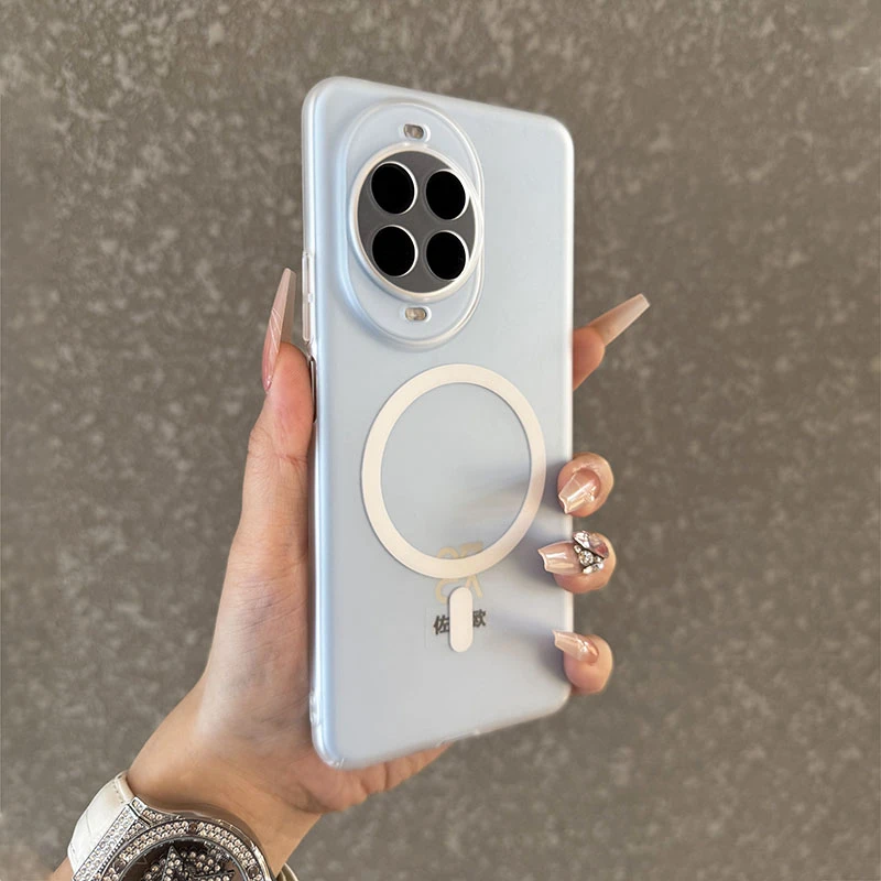 适用于华为nova14pro手机壳超薄磨砂nova14ultra全包透明13磁吸12