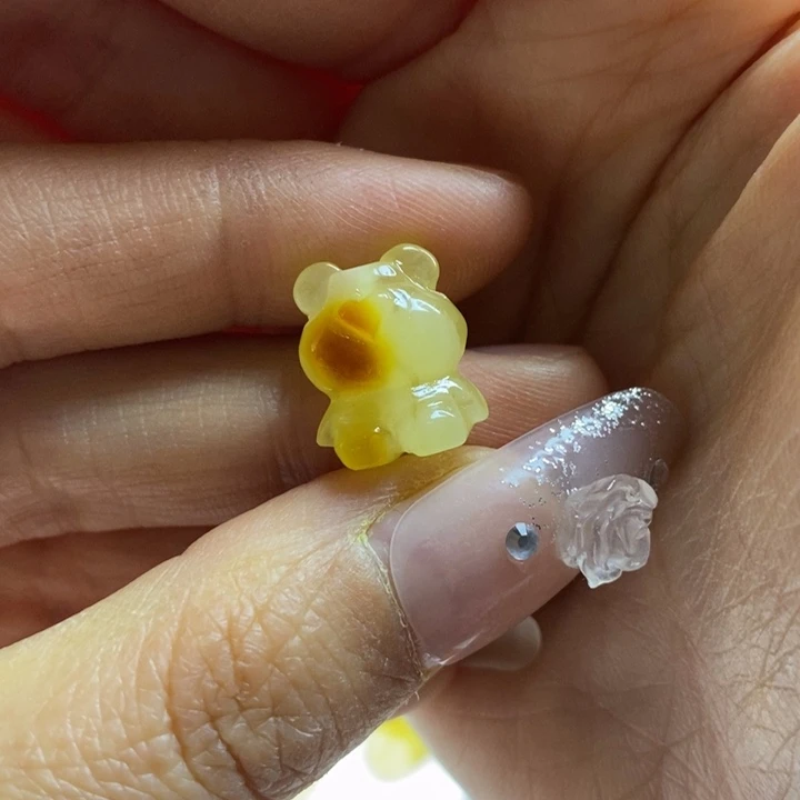 未镶嵌蜜蜡裸石喜****M微瑕