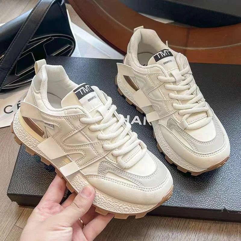 2025潮流阿甘鞋新款爆款增高厚底显瘦百搭网红时尚女士运动鞋