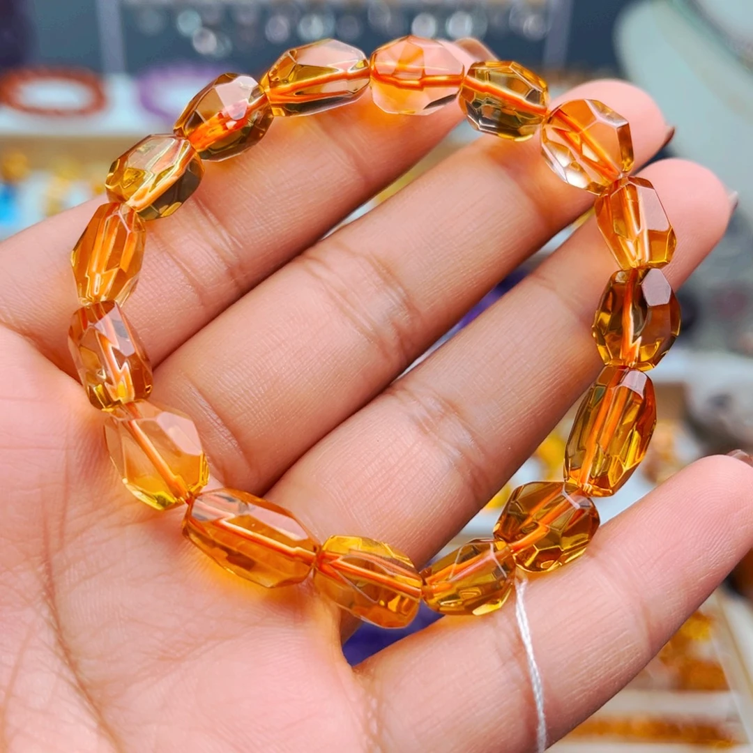 水晶未镶嵌手串天然